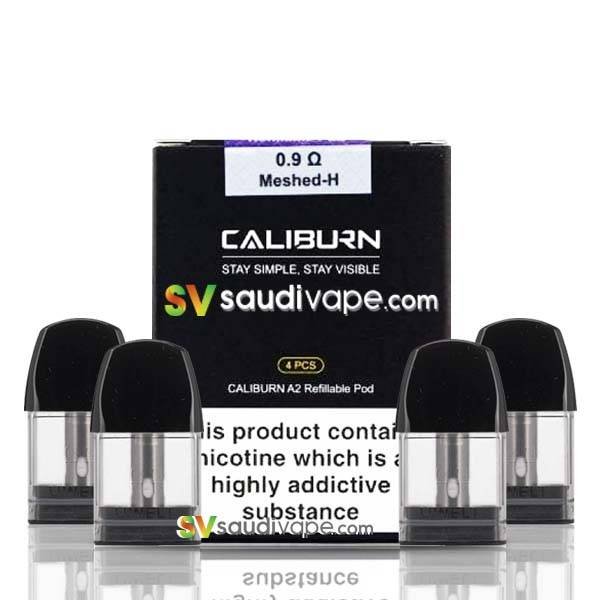 Uwell - Caliburn A2 / AK2 Pods  0.9 (4-Pack) - Saudi Vape
