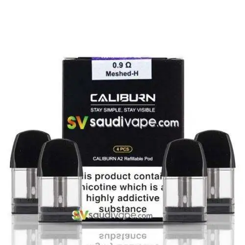 Uwell - Caliburn A2 : AK2 Pods – 0.9Ω (4-Pack)