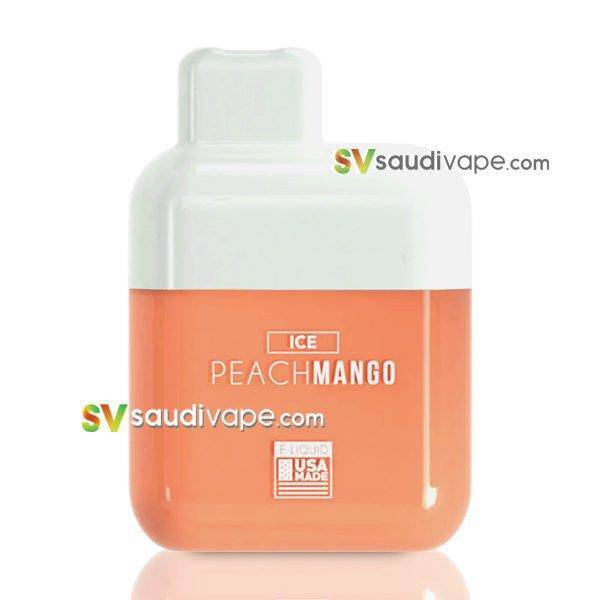 naked salt max ice peach mango 4500 puff disposable