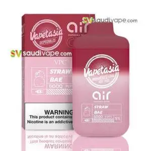 VAPETASIA STRAW BAE X AIR 6000 PUFFS VAPETASIA STRAW BAE X AIR 6000 PUFFS