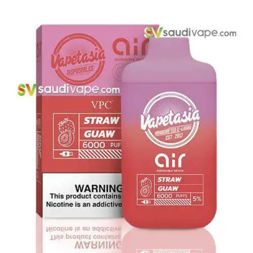 فيبتازيا فراوله و جوافه اكس اير 6000 سحبه