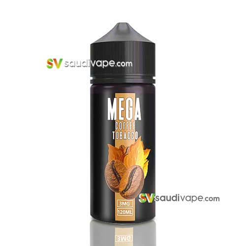 Mega Vape Coffee Tobacco E-liquid 120ml vape saudi